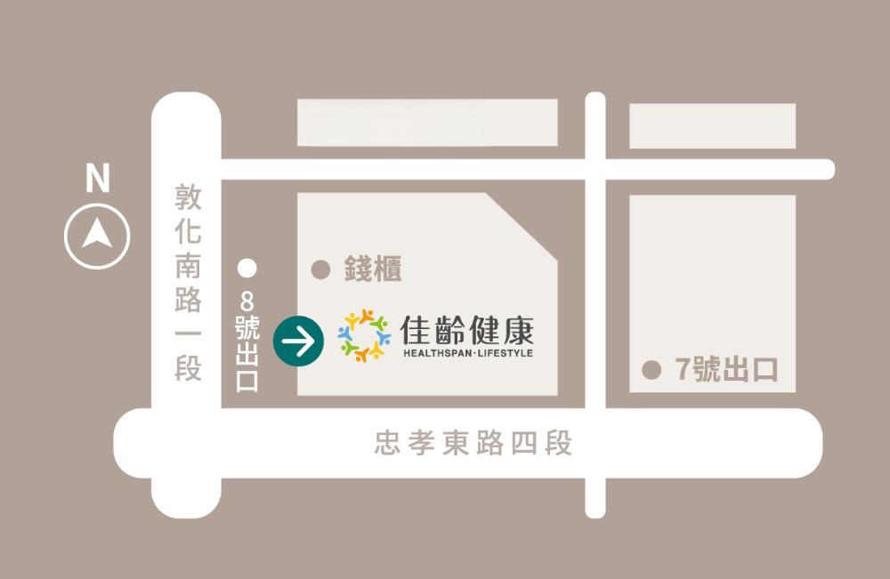 家齡診所交通位置圖